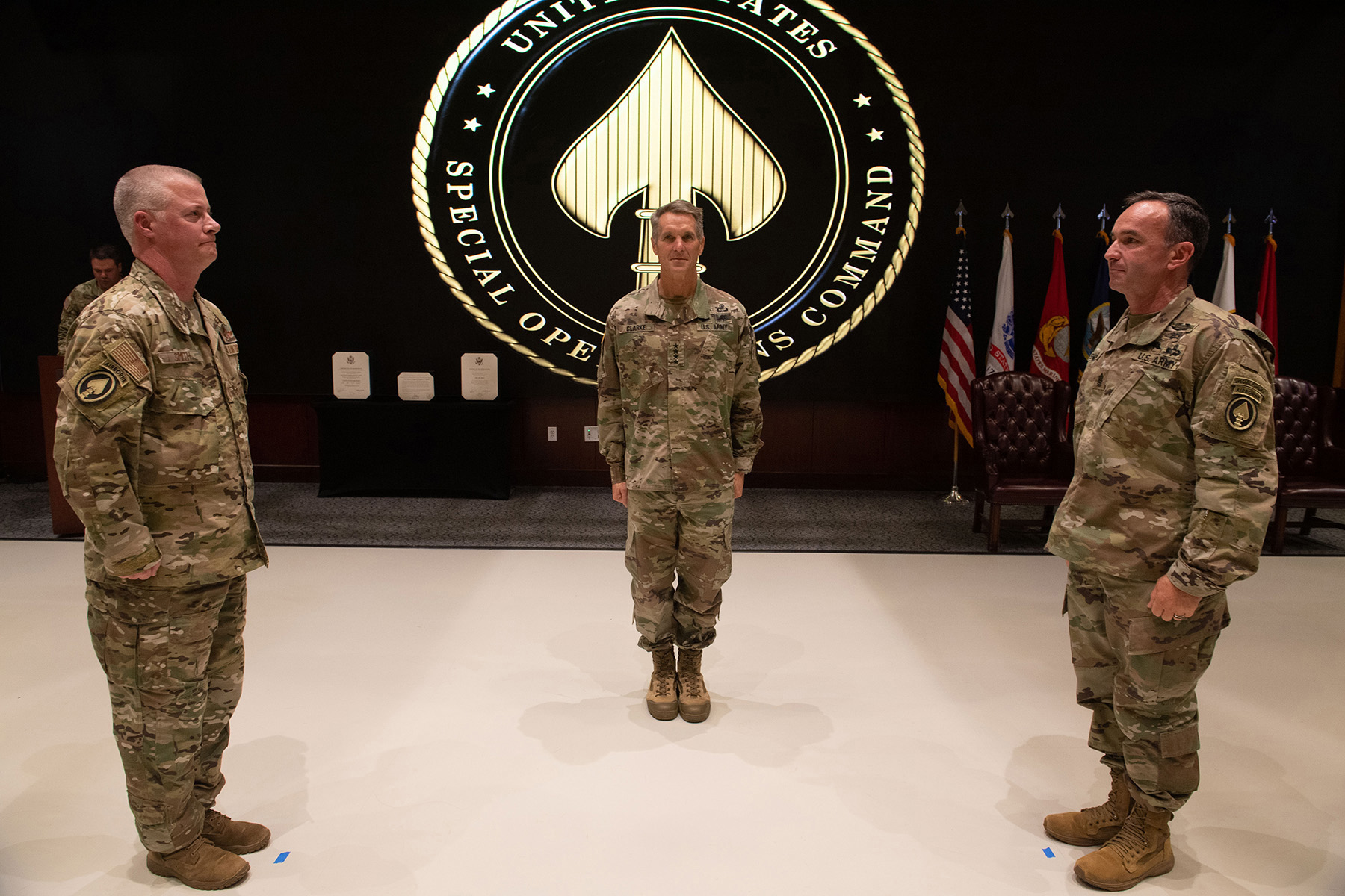After serving three years as the Command Senior Enlisted Leader of U.S. Special Operations Command, Command Chief Master Sgt. Gr