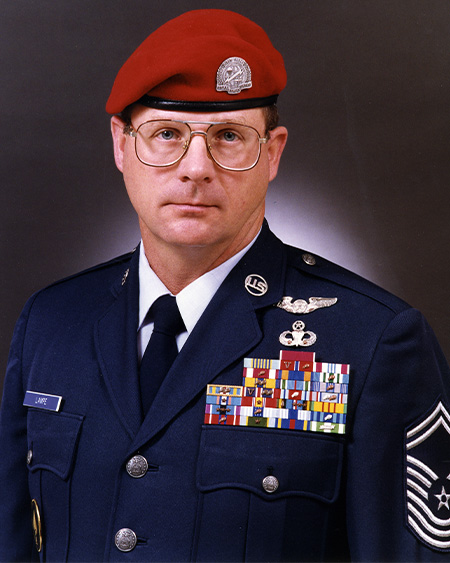 Portrait of Command Master Sergeant  Michael Lampe