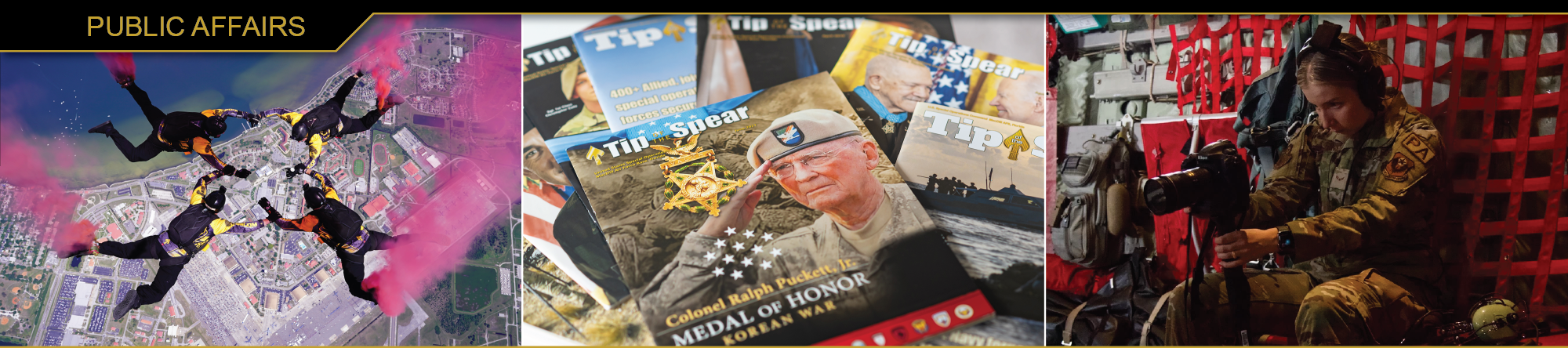 Office of Public Affairs page banner.