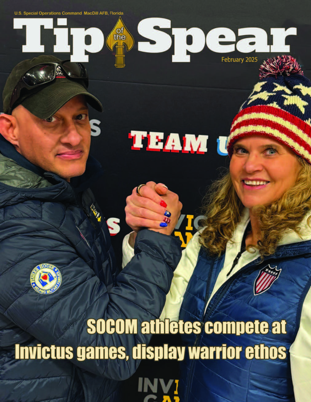 Tip of the Spear, February 2025 cover