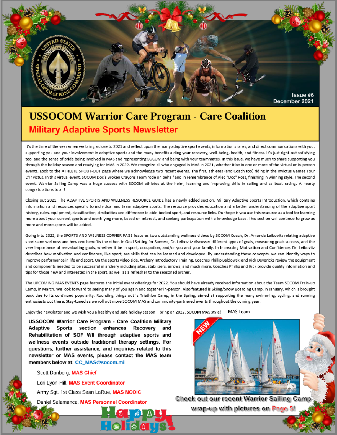 December 2021 MAS Newsletter PDF