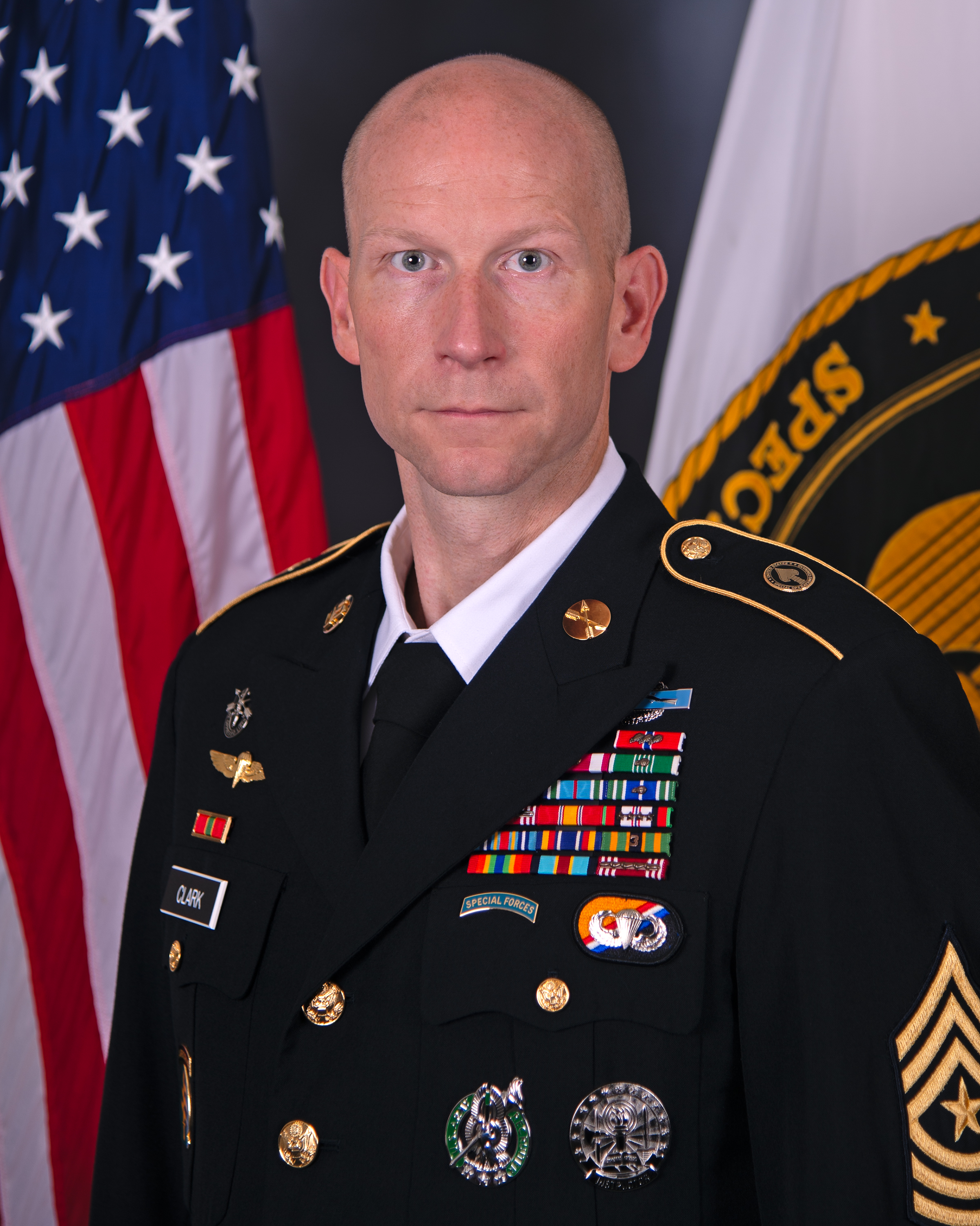 Photo portrait of SGM Joshua Clark