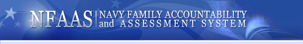 Navy Family Accountability & Assessment