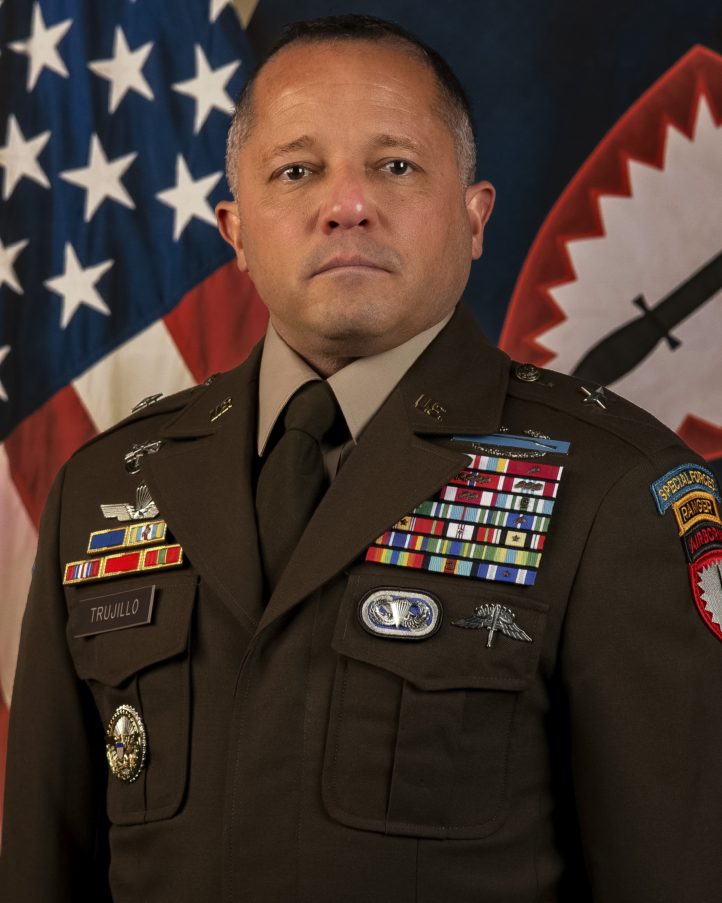 Portrait of Deputy Commander Brigadier General Joseph G. Lock