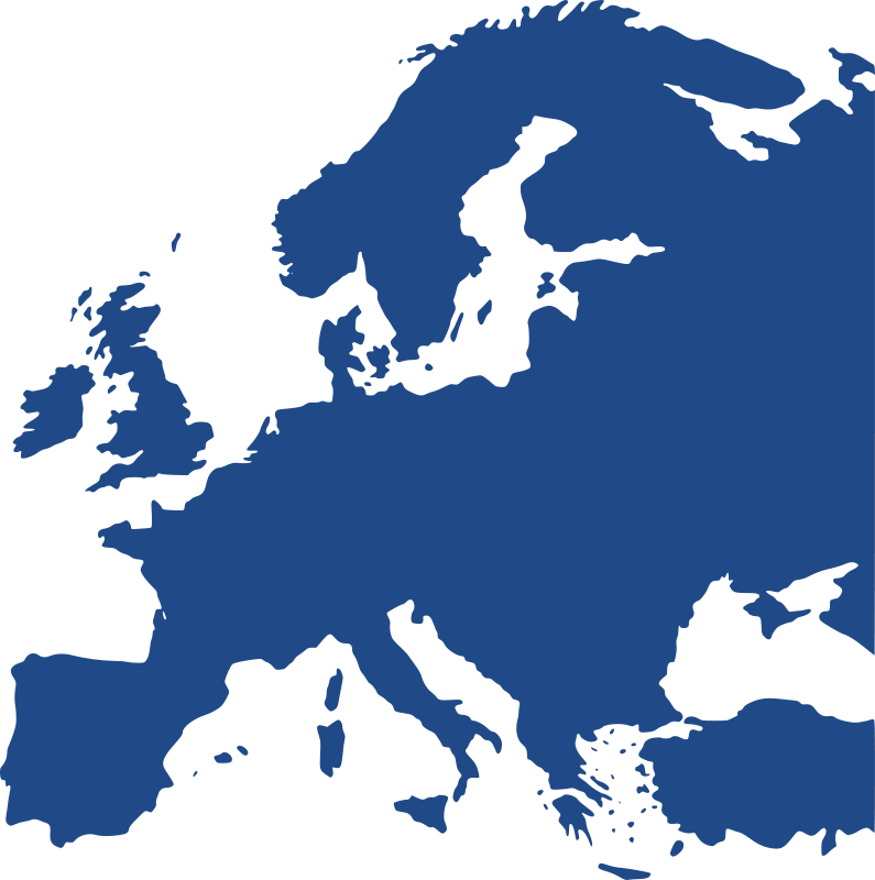 map of Europe