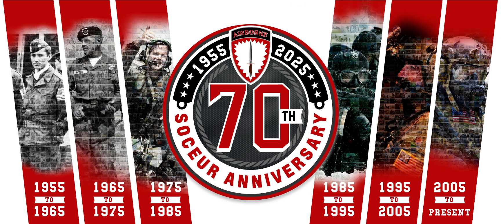 SOCEUR 70th Anniversary front page banner