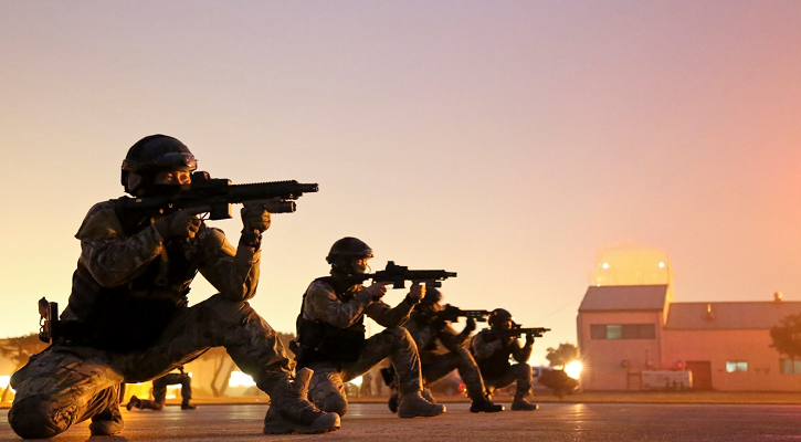 Navy SEALS training.