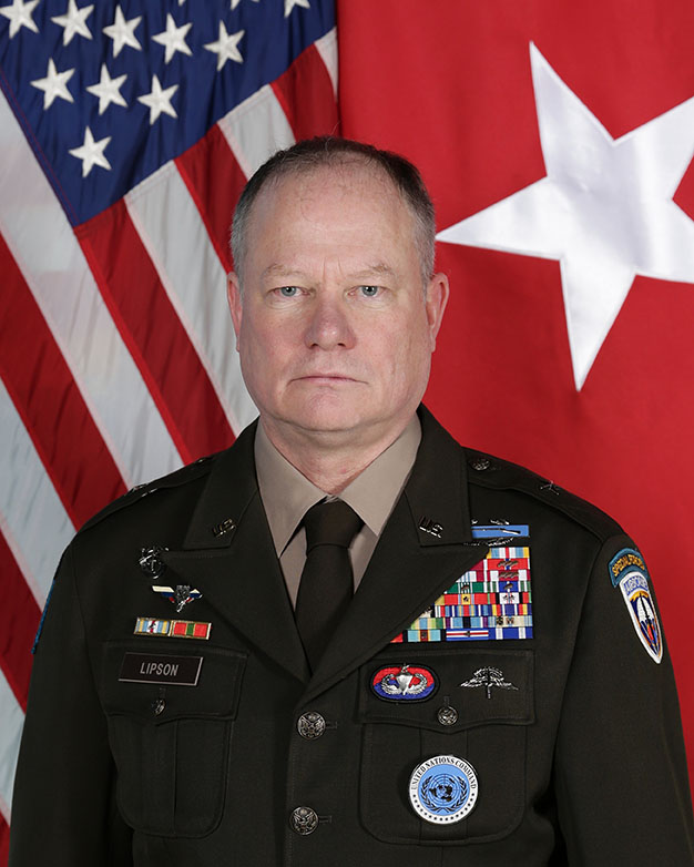 Brigadier General Derek N. Lipson portrait