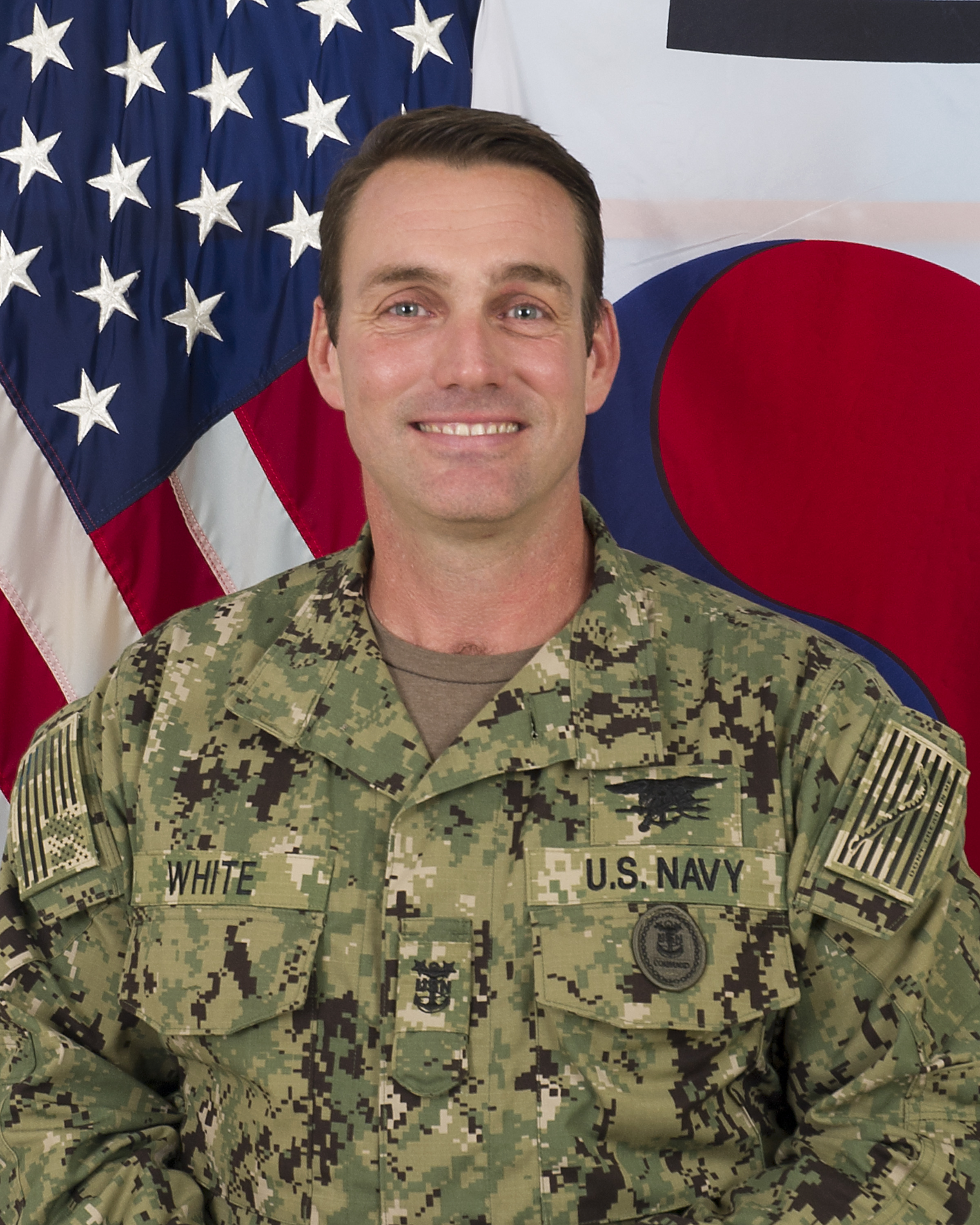 Senior Enlisted Leader, SOCKOR, Command Master Chief Petty Officer Stephen D. White