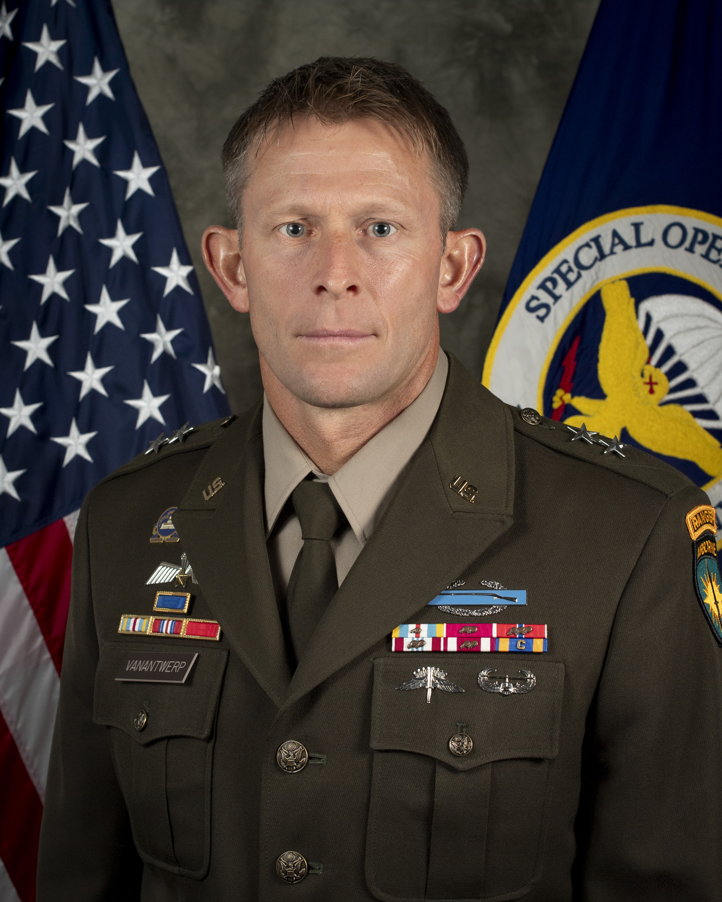 Portrait of Master General Jeffrey VanAntwerp