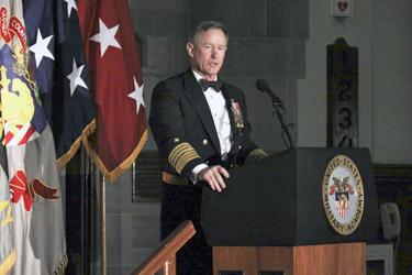 Admiral McRaven speaks to Class of 2015 at 500th Night